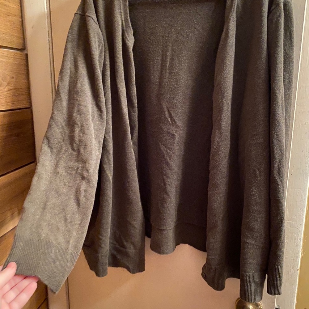 Merona 4x green cardigan